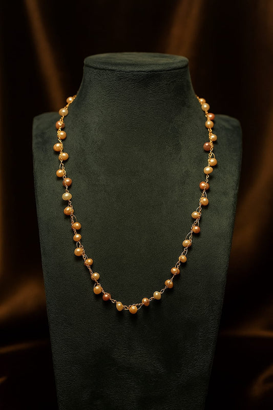 REAL PEARL GALAXY NECKLACE