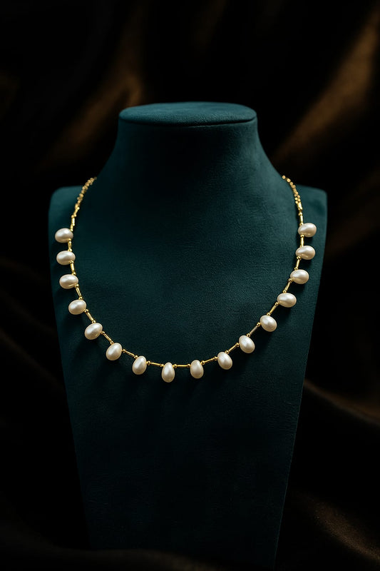 ROUND PEARL NECKLACE